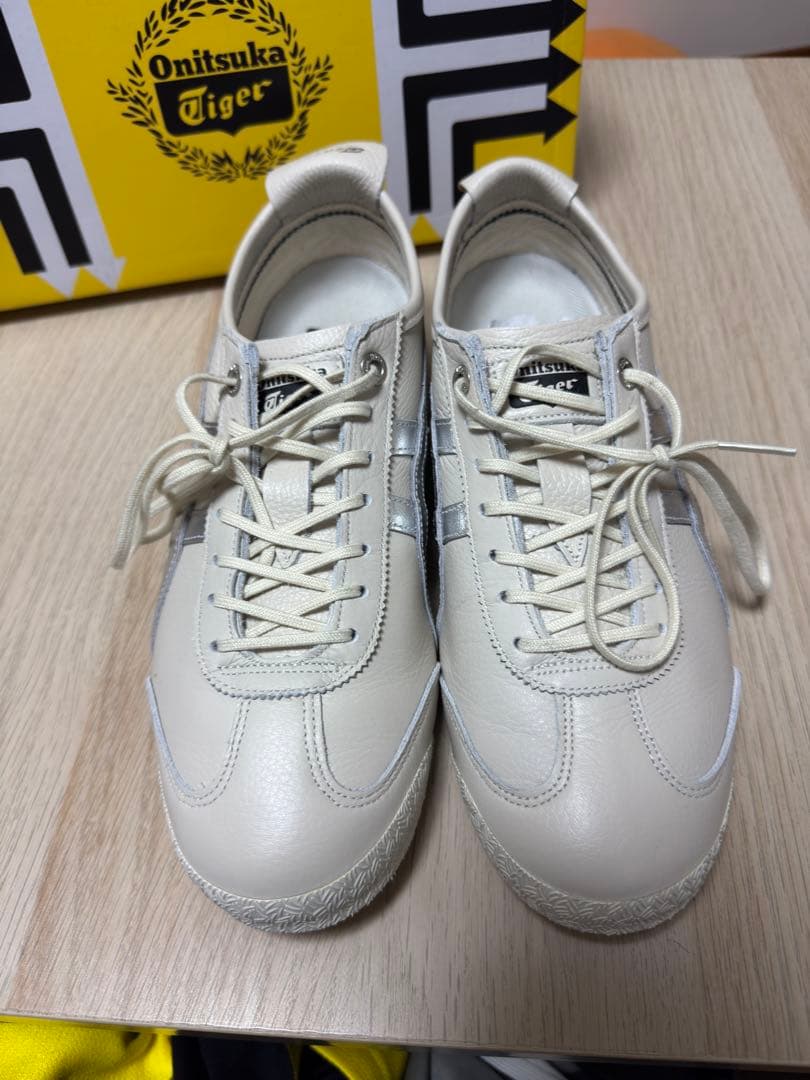 Onitsuka Tiger スニーカー 24.0cm ホワイト/シルバー