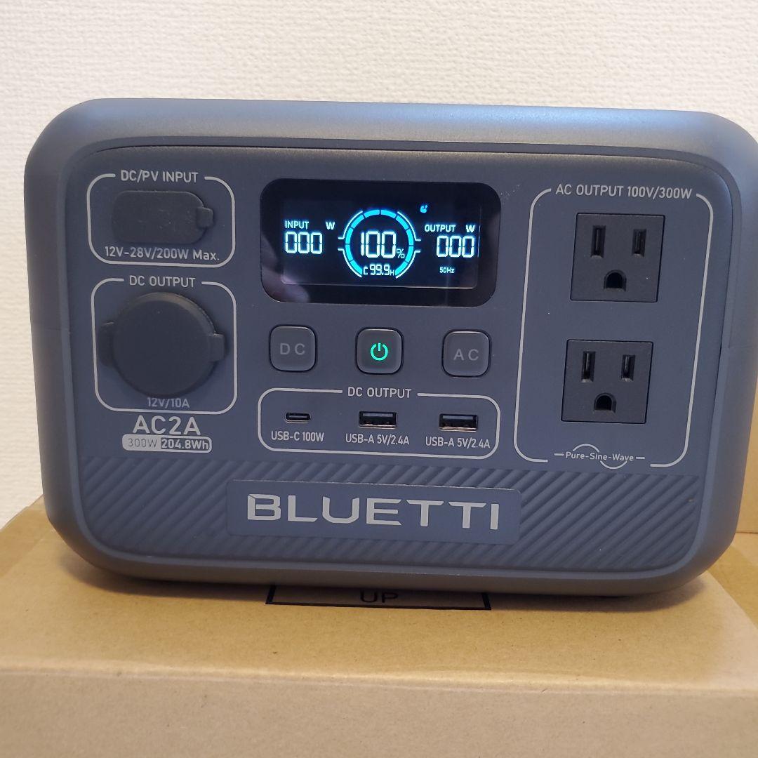 浅*衣様 BLUETTI AC2A ポータブル電源 300W/204Wh