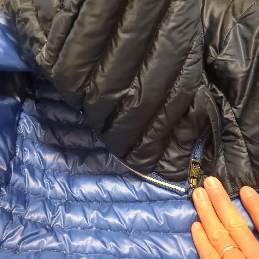 よ*。様 MONCLER ネイビー ダウンジャケット