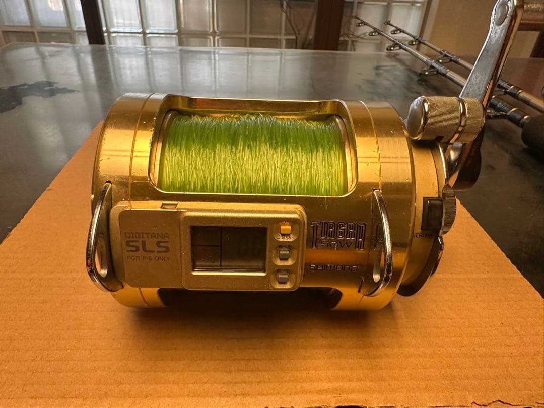 SHIMANO TIAGRA 50ポンド】トローリングタックル 左右2セット