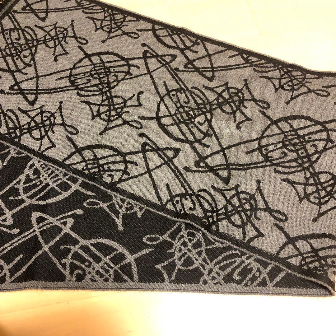 Vivienne Westwood 幾何学模様 マフラー