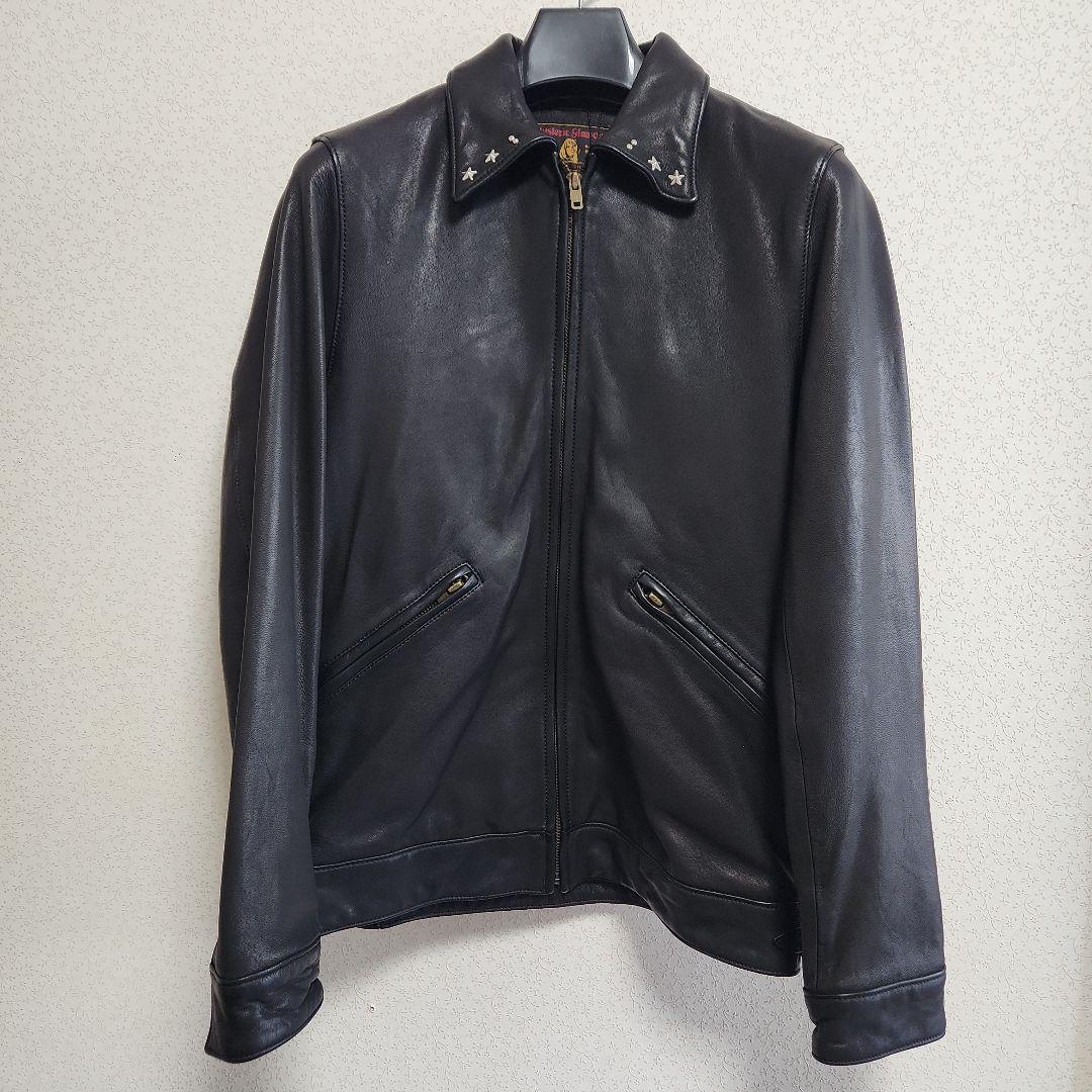 新品未使用 ヒステリックグラマー レザージャケット シングル
