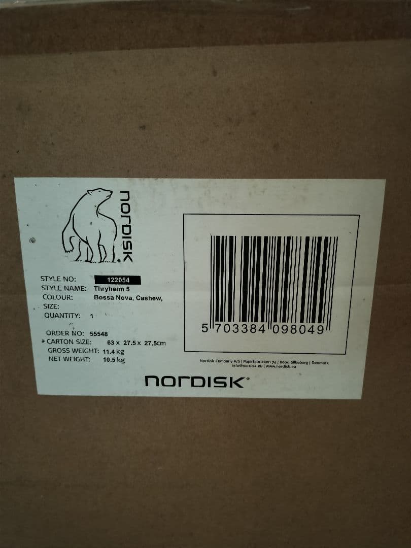 ノルディスク　スリムヘイム　5PU 新品未使用　5人用