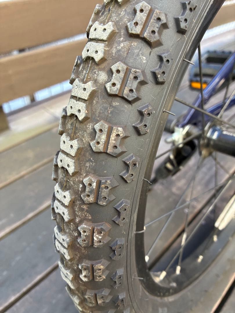 【値下げ！】ヨツバサイクル※直接渡し優先※18インチ ネイビー