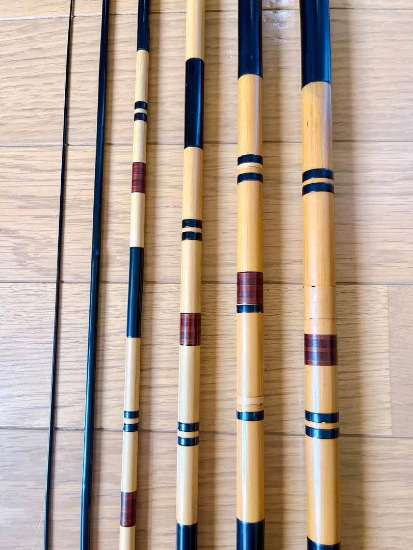 超希少　紀州竹竿 夢坊作 夕なぎ 17.0尺　へら竿