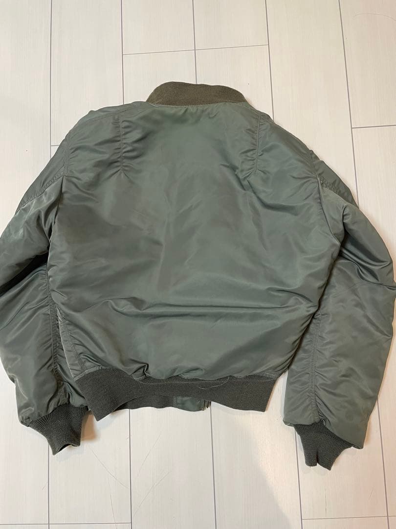 U.S. AIR FORCE MA-1 フライトジャケット オリーブグリーン