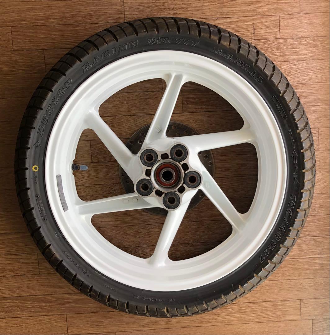 NSR250R MC21 純正￼ 前後￼ホイールセット￼ ディスクローター付￼