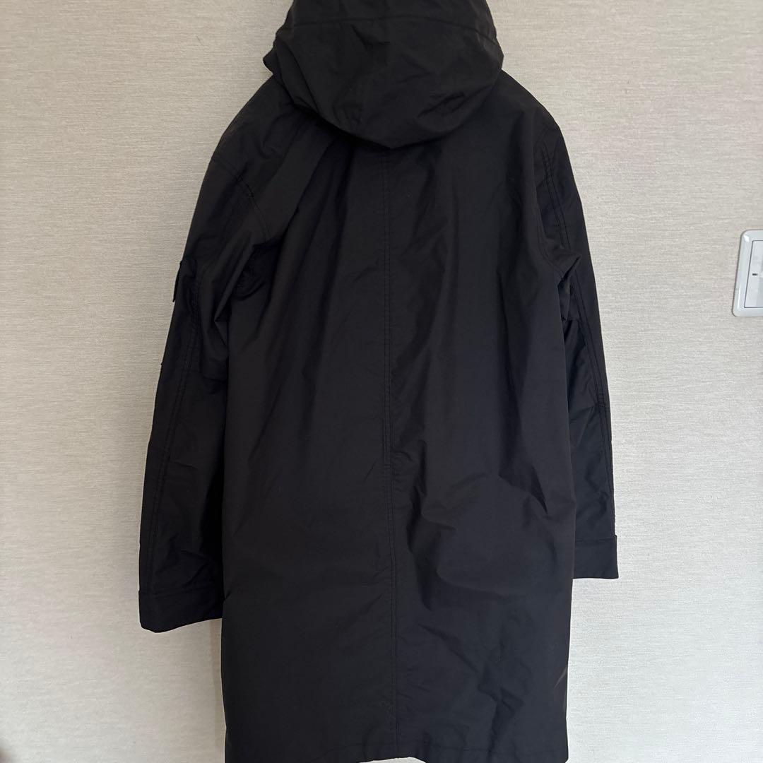 クリスマスセール値下げ【美品】Goldwinブラック フード付き モッズコートS