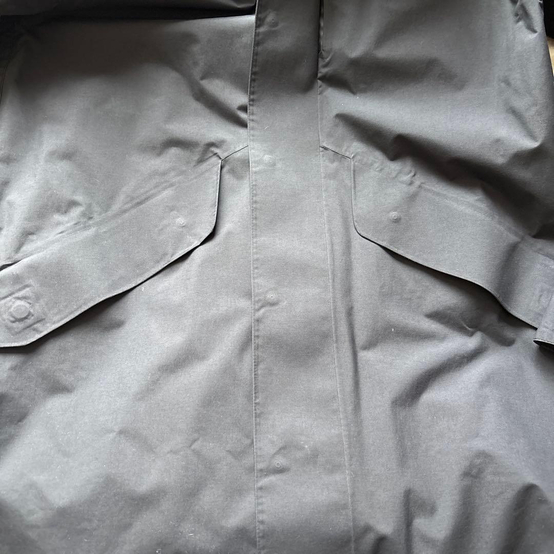 クリスマスセール値下げ【美品】Goldwinブラック フード付き モッズコートS