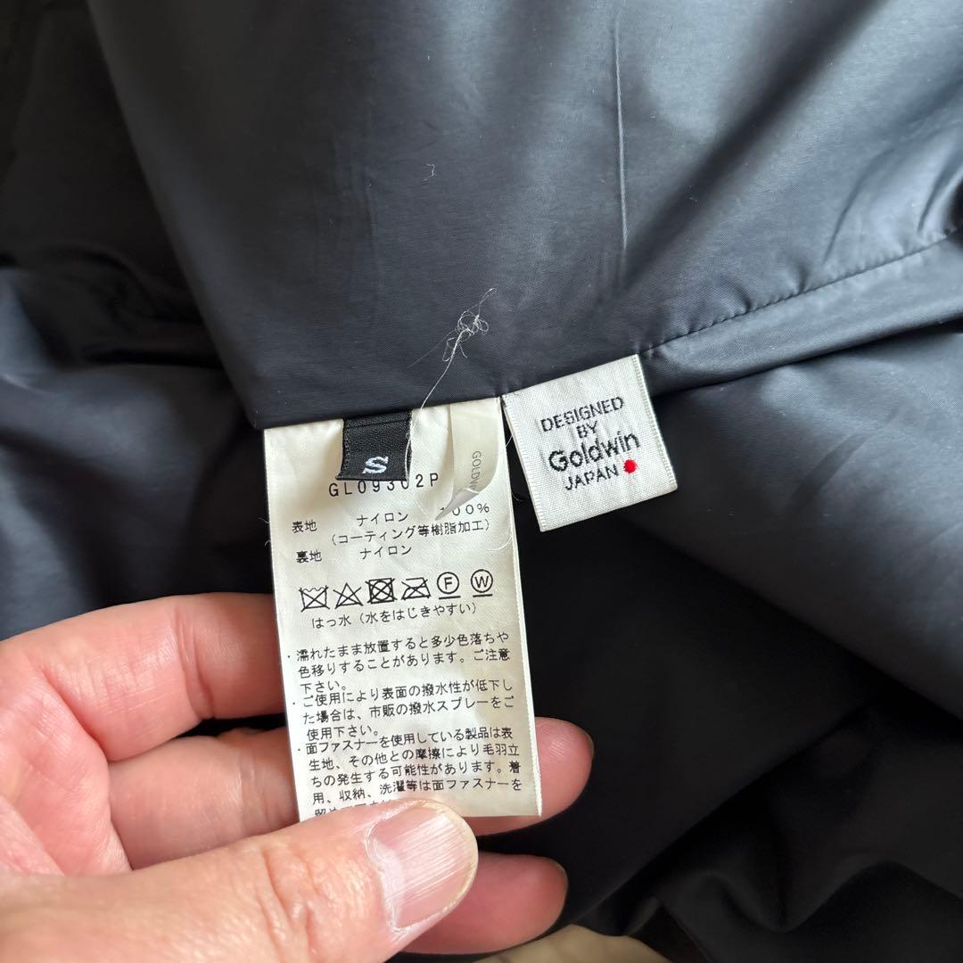 クリスマスセール値下げ【美品】Goldwinブラック フード付き モッズコートS