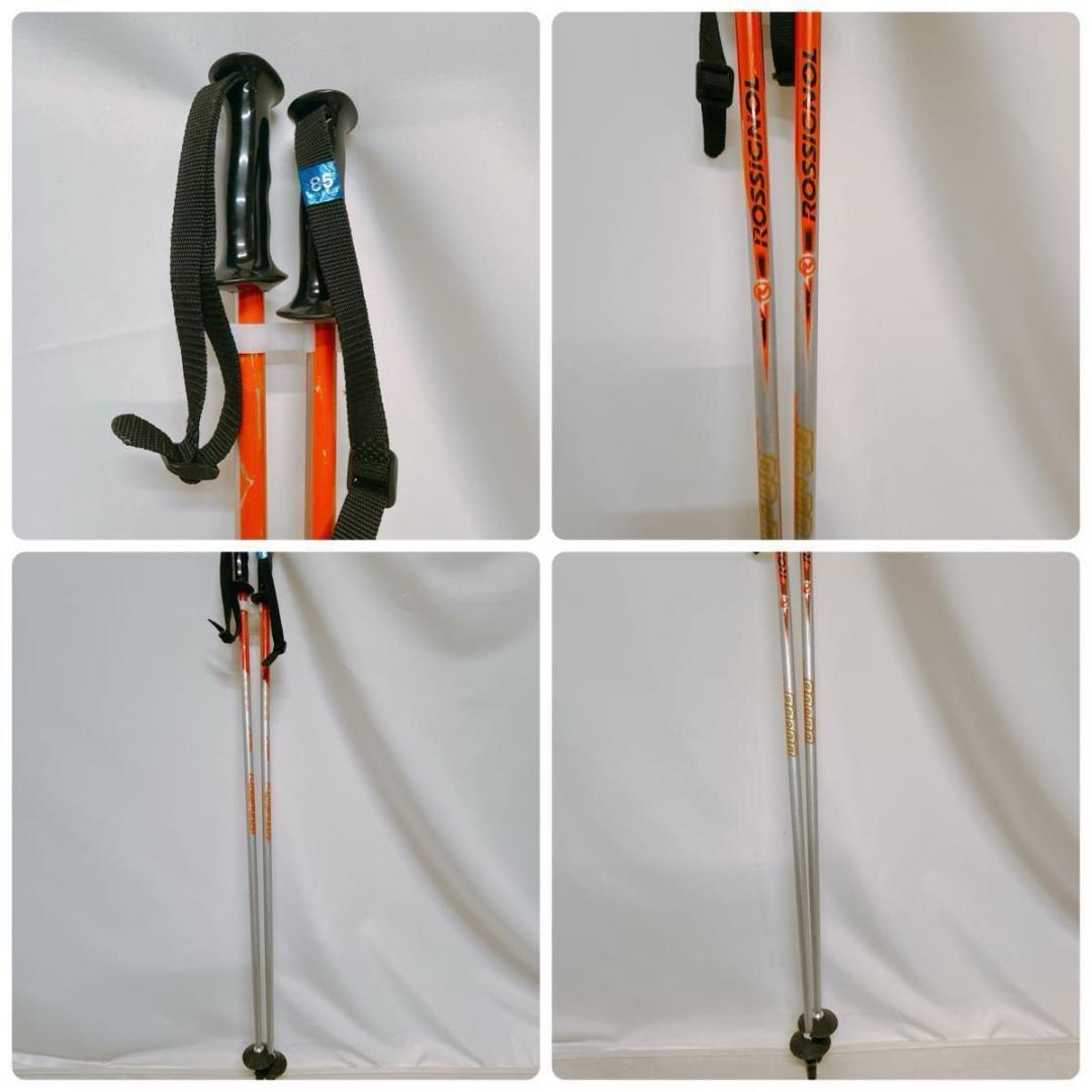 【ROSSIGNOL】ジュニア スキー フルセット 120cm 22.5cm