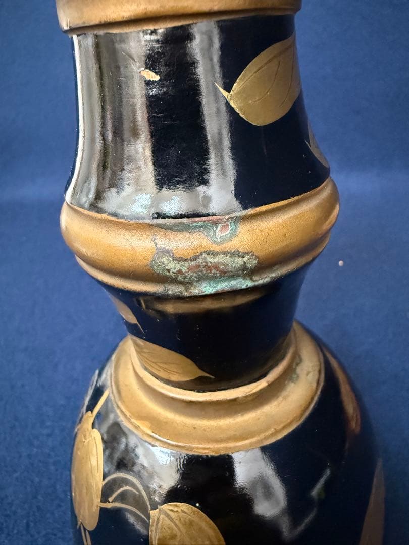 小鼓 太鼓 蒔絵 金彩 雅楽 能楽 和楽器 打楽器 古玩 旧家 蔵出 骨董品