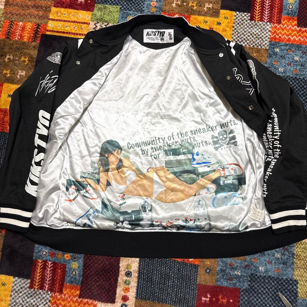 希少！KIKS TYO × ほしのあき スタジャン キックスティーワイオー XL