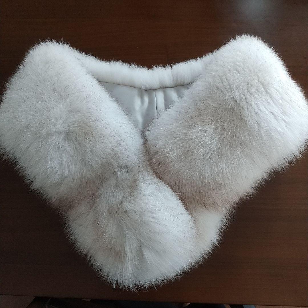 【極美品】 サガフォックス リアルファーマフラー 最高級 ブルーフォックス