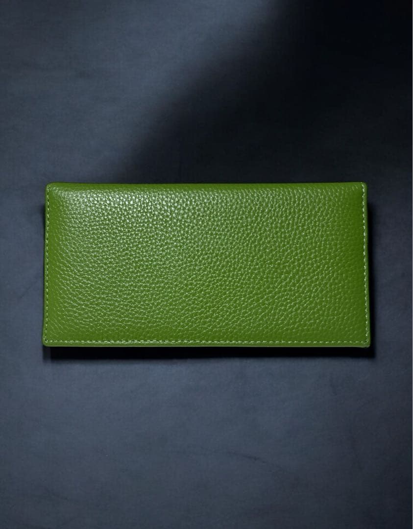 【美品】　皇居　長財布　緑　限定色