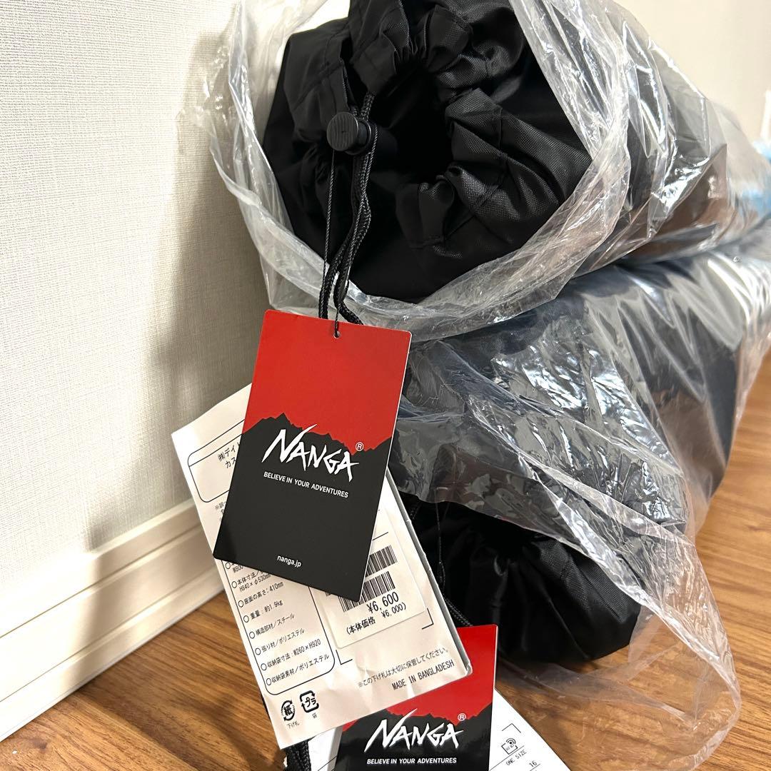 新品未使用　NANGA　アウトドアチェア　折りたたみイス　フリークスストア　黒