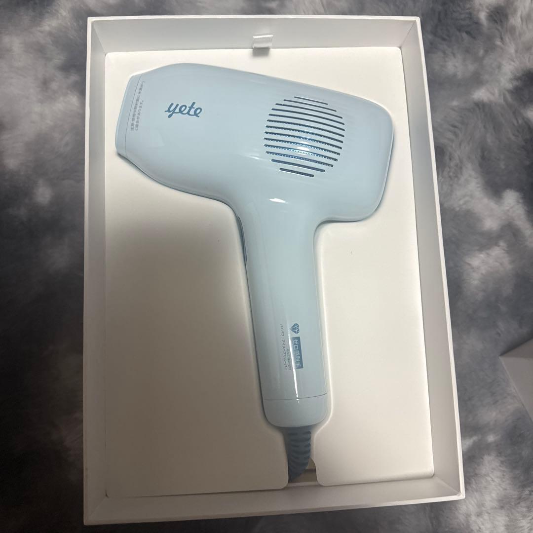 yete 脱毛器 水色 取扱説明書付き