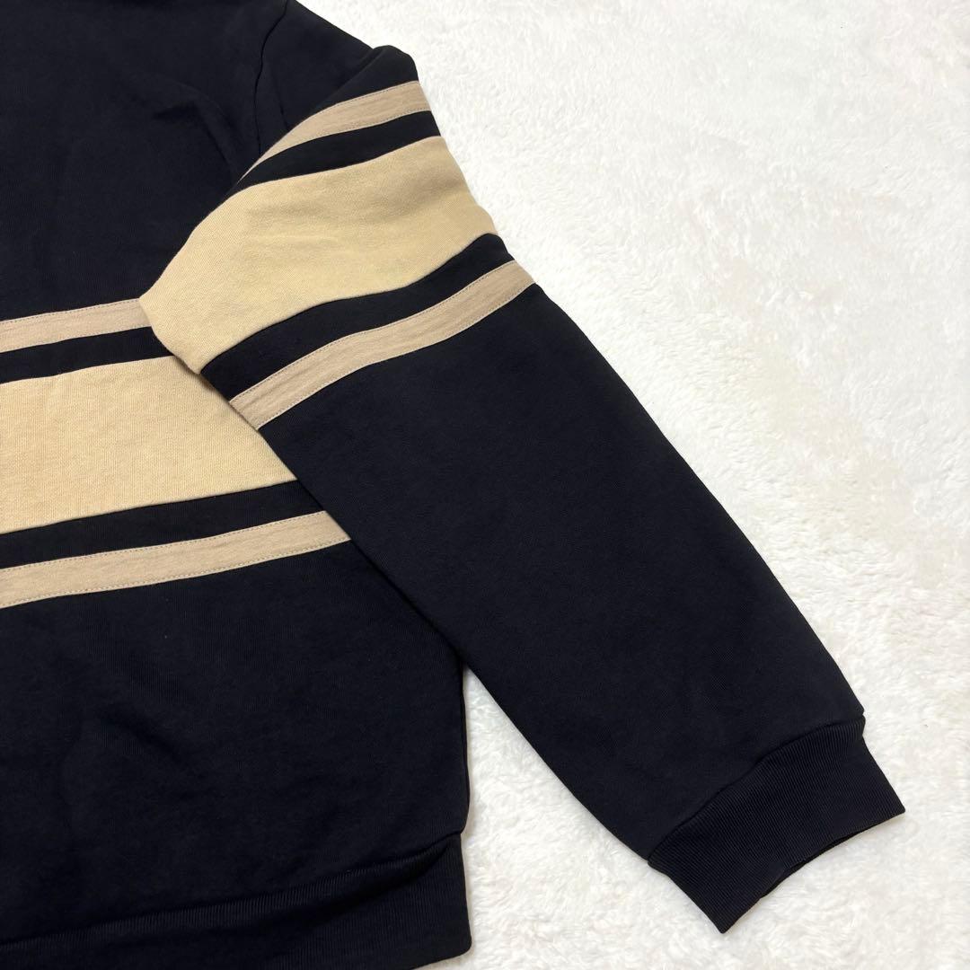 DIESEL ディーゼル オーバーサイズクルーネックトレーナー XXL ブラック