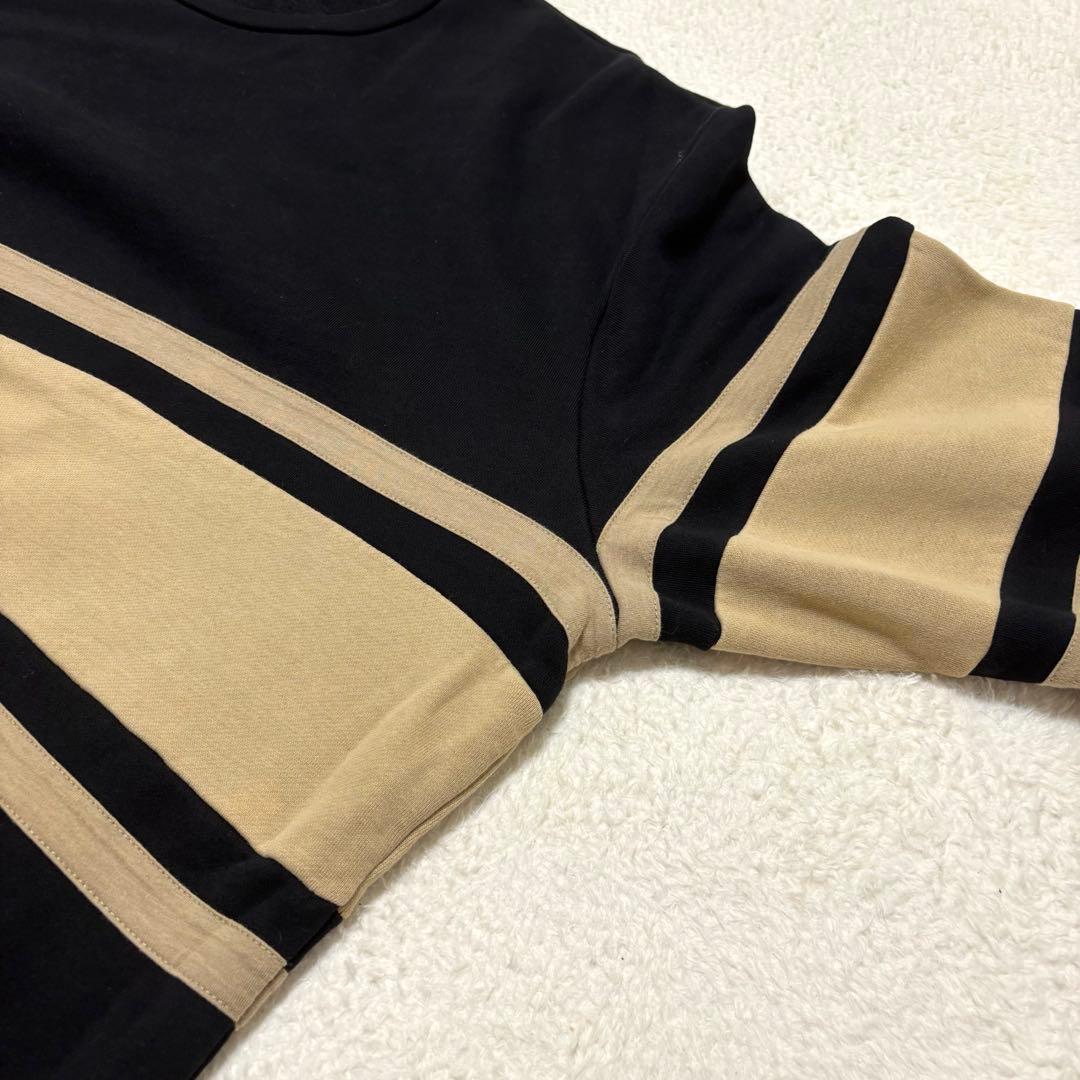 DIESEL ディーゼル オーバーサイズクルーネックトレーナー XXL ブラック