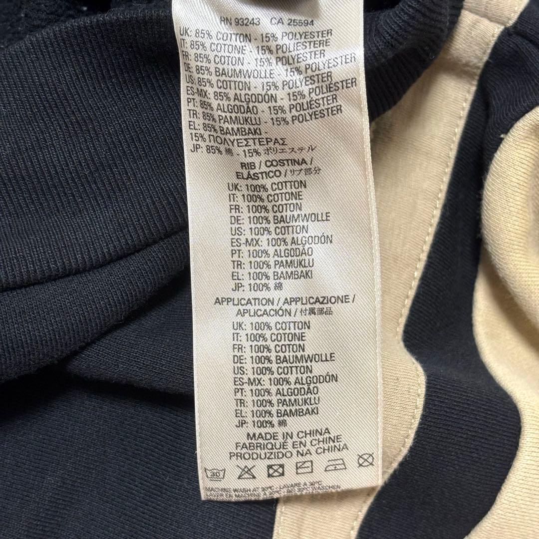 DIESEL ディーゼル オーバーサイズクルーネックトレーナー XXL ブラック