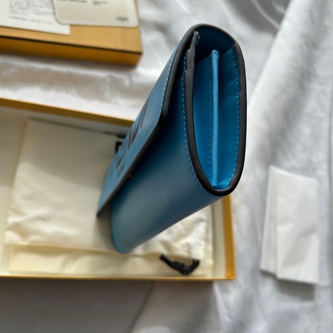 新春お値下げ！新品♡【FENDI】長財布 フェンディ ロングウォレット ブルー