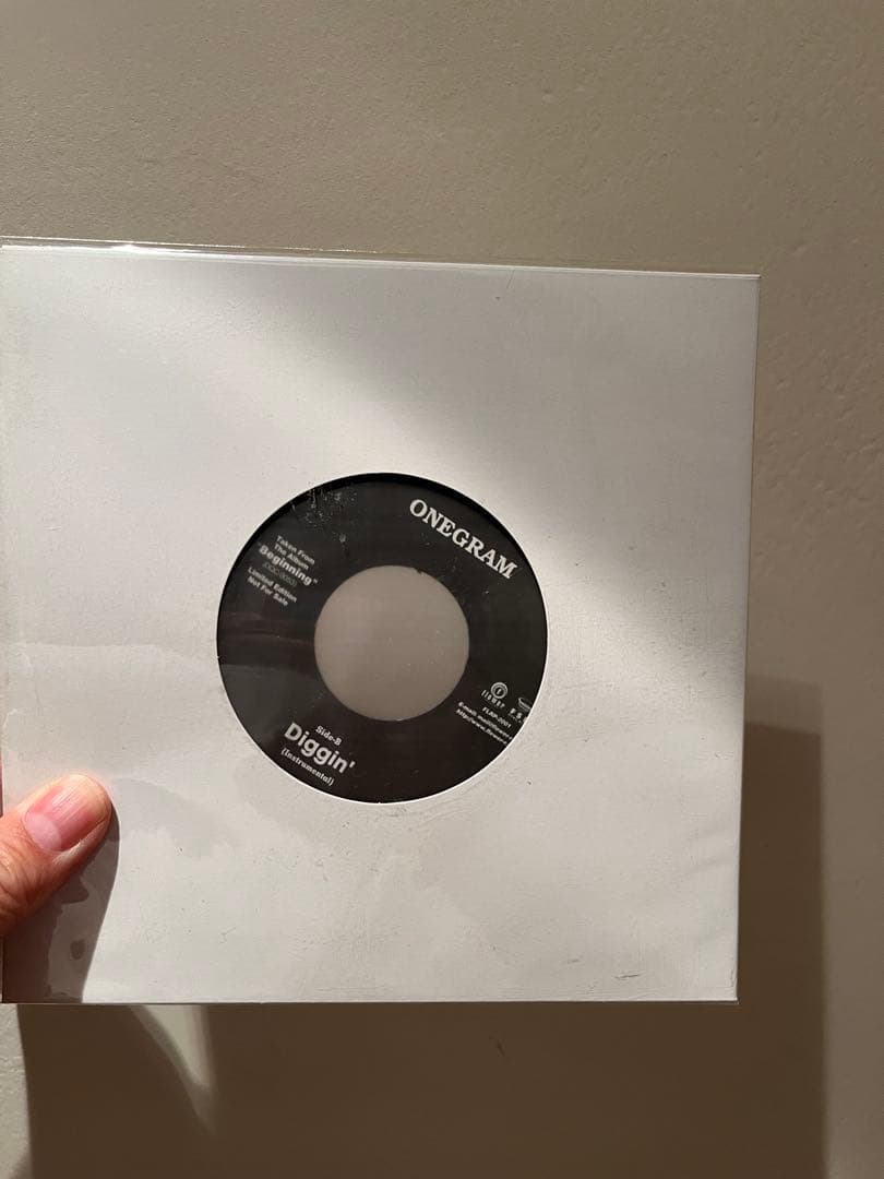 ONEGRAM CRAZY LOVE 日本語カバー　非売品　レアレコード