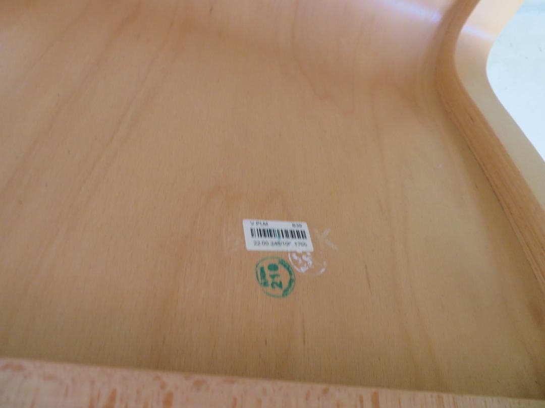 美品■TON■シンプルチェア■ビーチ材■プライウッド■ダイニングチェア6脚セット