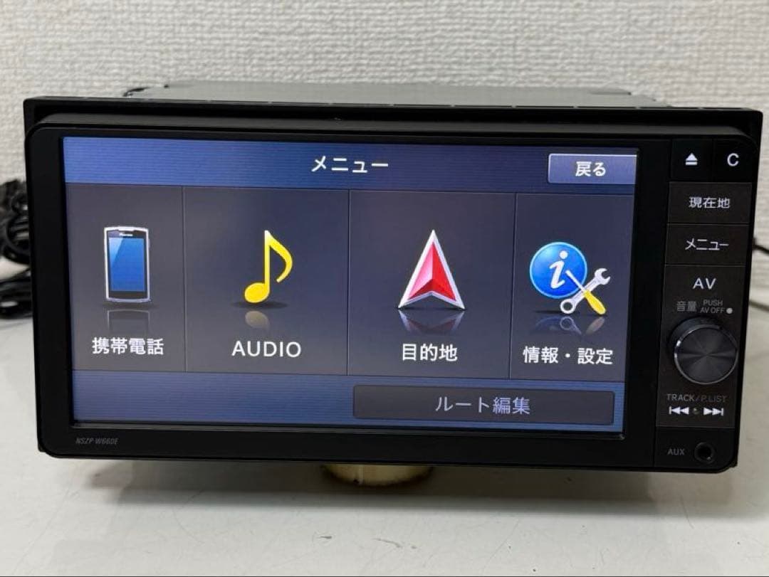 DAIHATSU ダイハツ純正 カーナビ NSZP-W66DE データ2015年