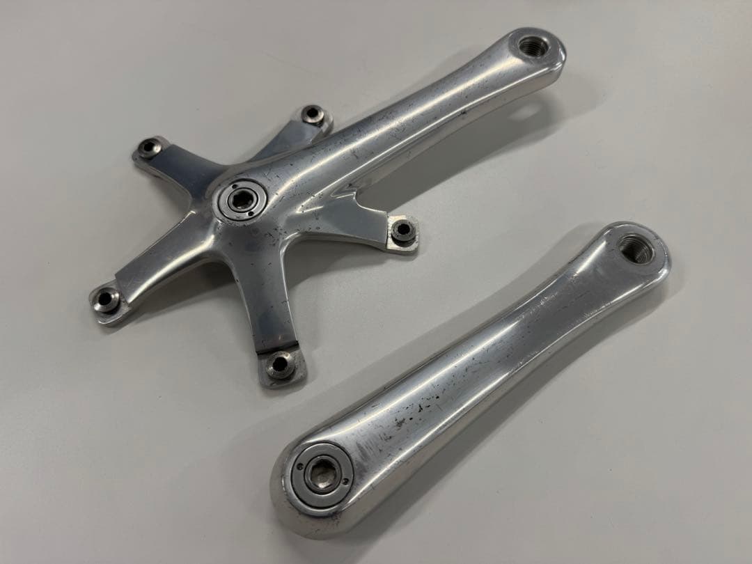 競輪 シマノクランク DURA-ACE FC-7710（165mm）NJS