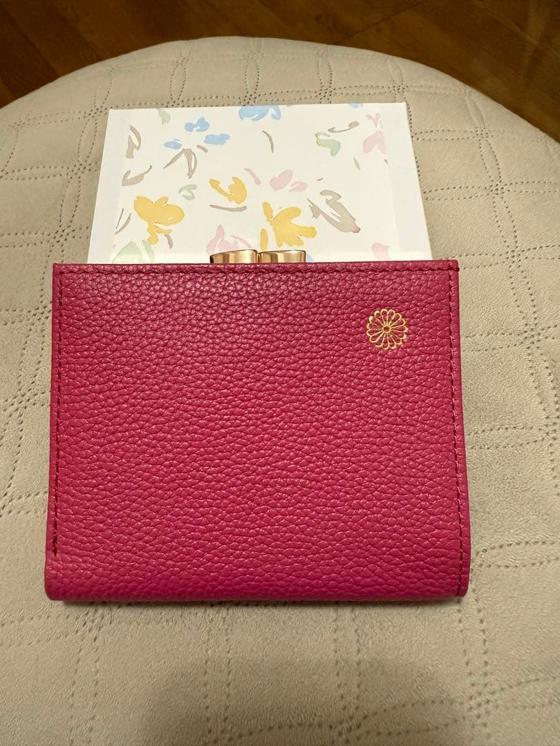 皇居 がま口財布 ローズピンク - メルカリ