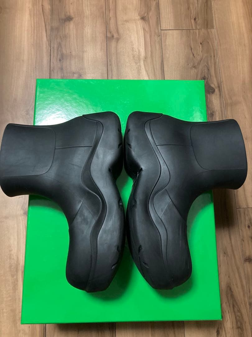 【正規品】BOTTEGA VENETA パドルブーツ　ブラック39