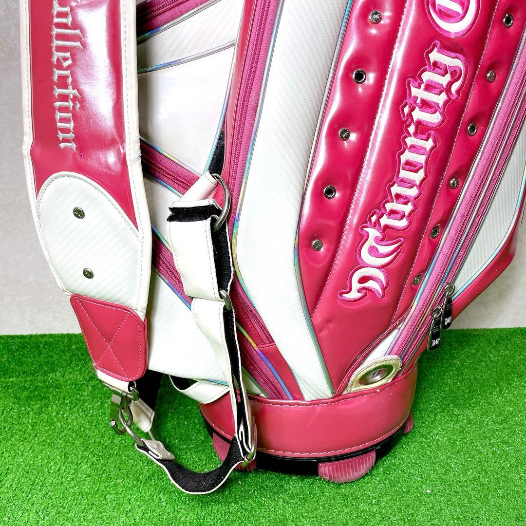 希少！マイノリティコレクション キャディバッグ オールエナメル 3点式