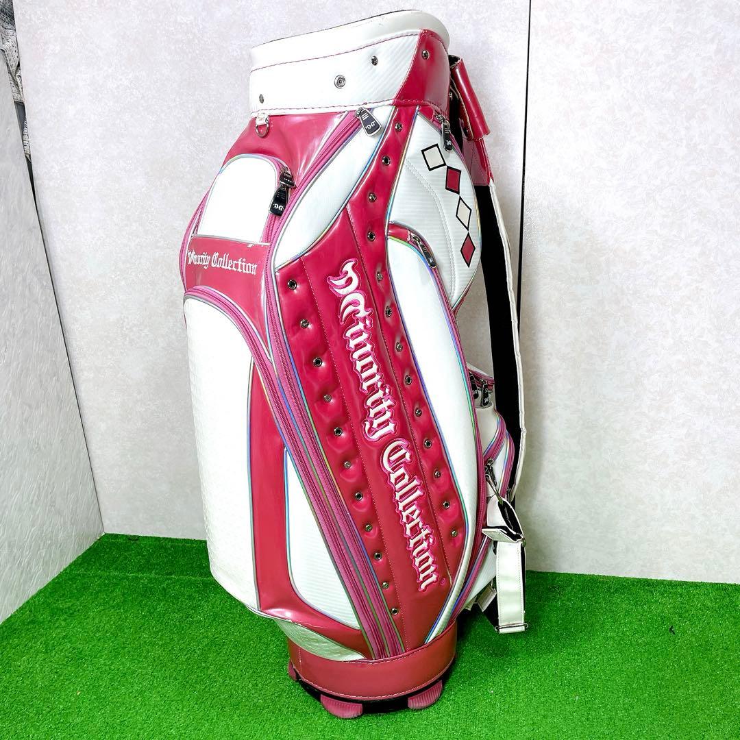 希少！マイノリティコレクション キャディバッグ オールエナメル 3点式