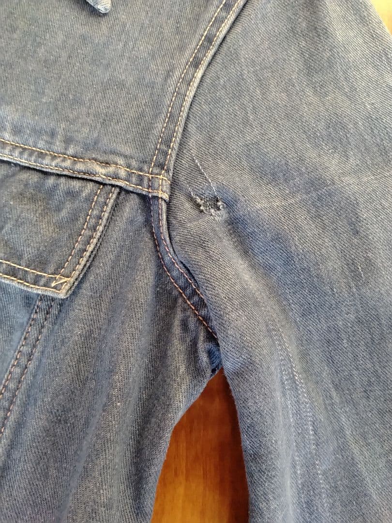 ’70s Lee DENIM PATCHWORK JKT