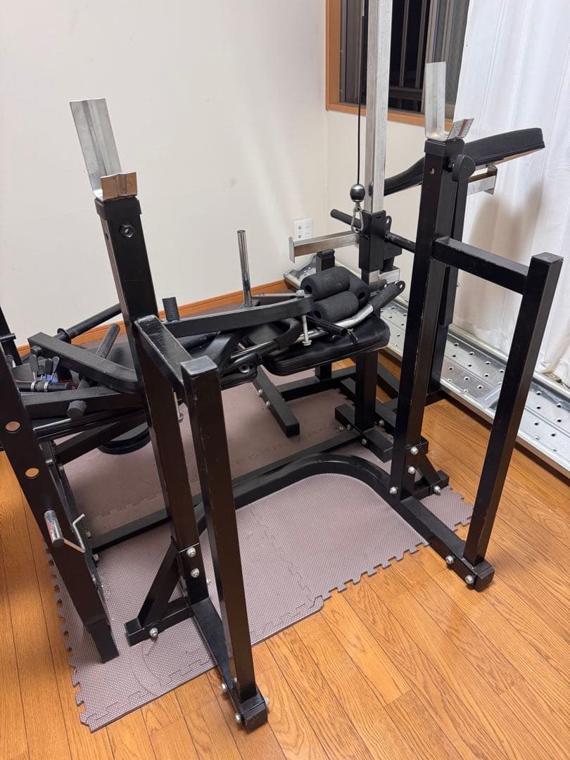 引き取り限定』『値下げ交渉可』トレーニングベンチ ラットプルダウン付き