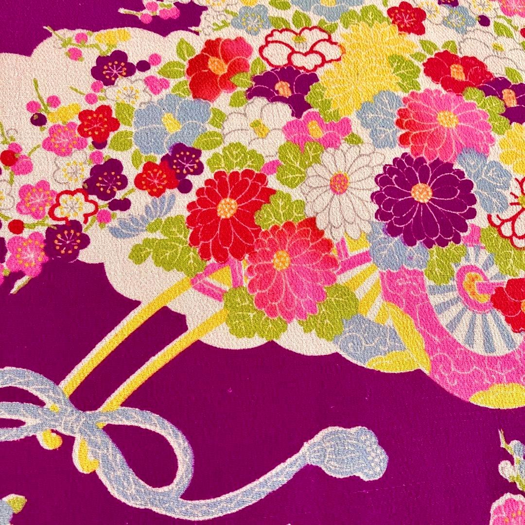 アンティーク ジュニア 大人 着物 昭和レトロ 大正ロマン NO6