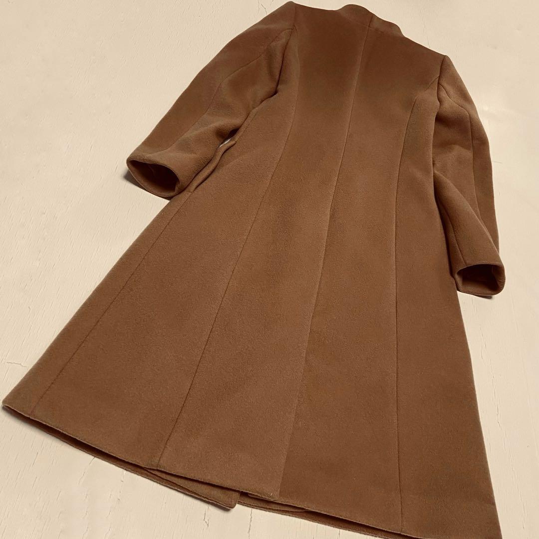 【美品】EPOCA ロングコート　カメリアコート 38