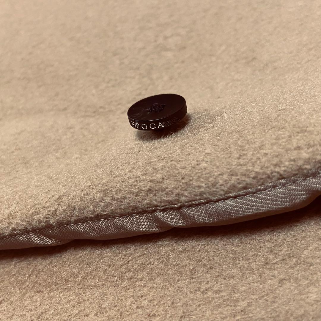 【美品】EPOCA ロングコート　カメリアコート 38