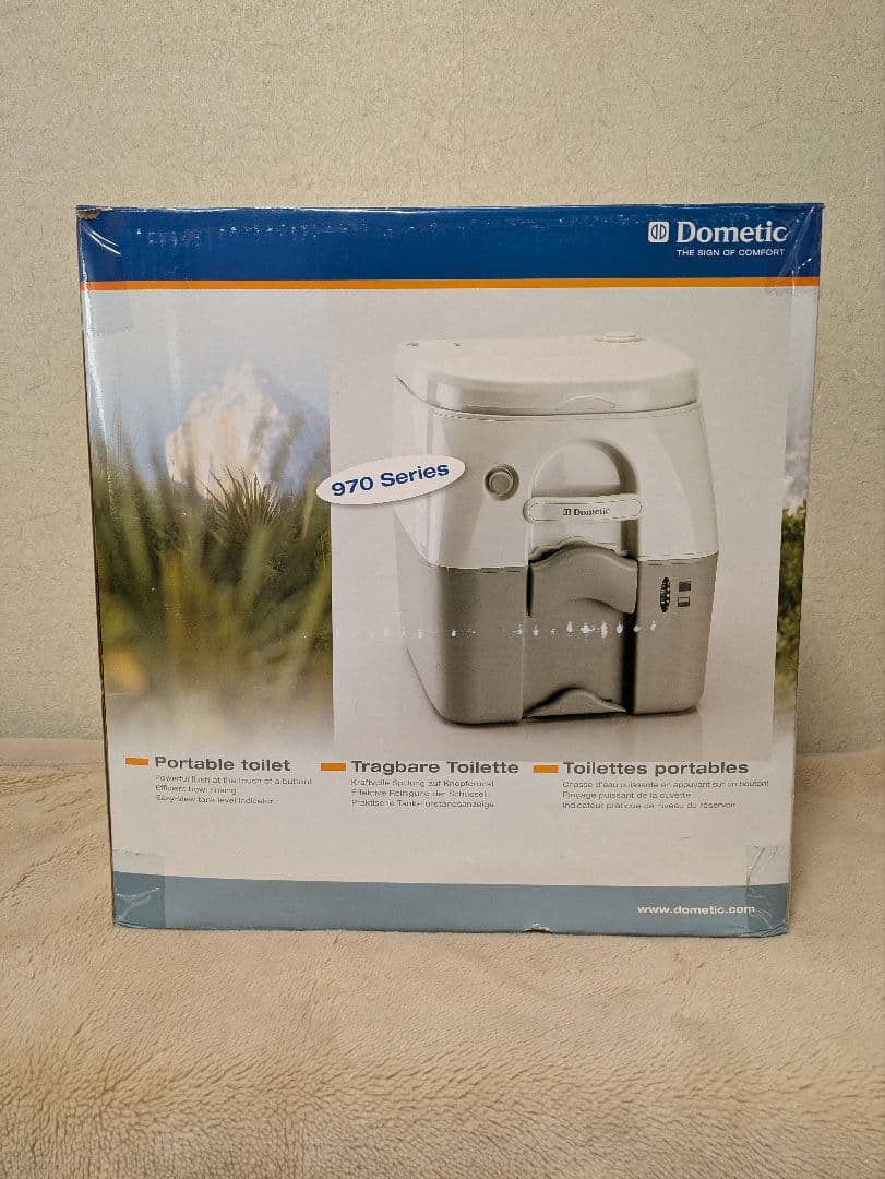 【説明書つきで安心☆新品箱入り】Dometic 970シリーズ ポータブルトイレ