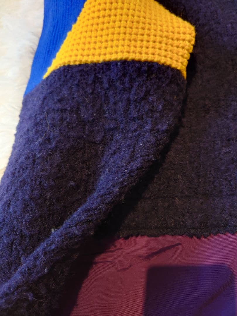 【中古格安】sacai 21AW ニットパーカーブルゾン　サカイ　フーディー