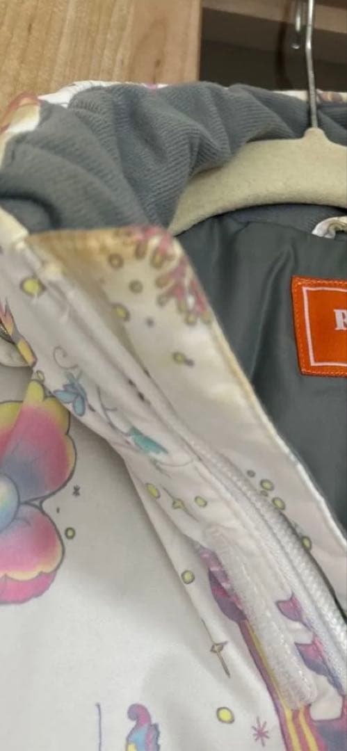 RESEEDA 子供用スノーボードウェア 白/紫