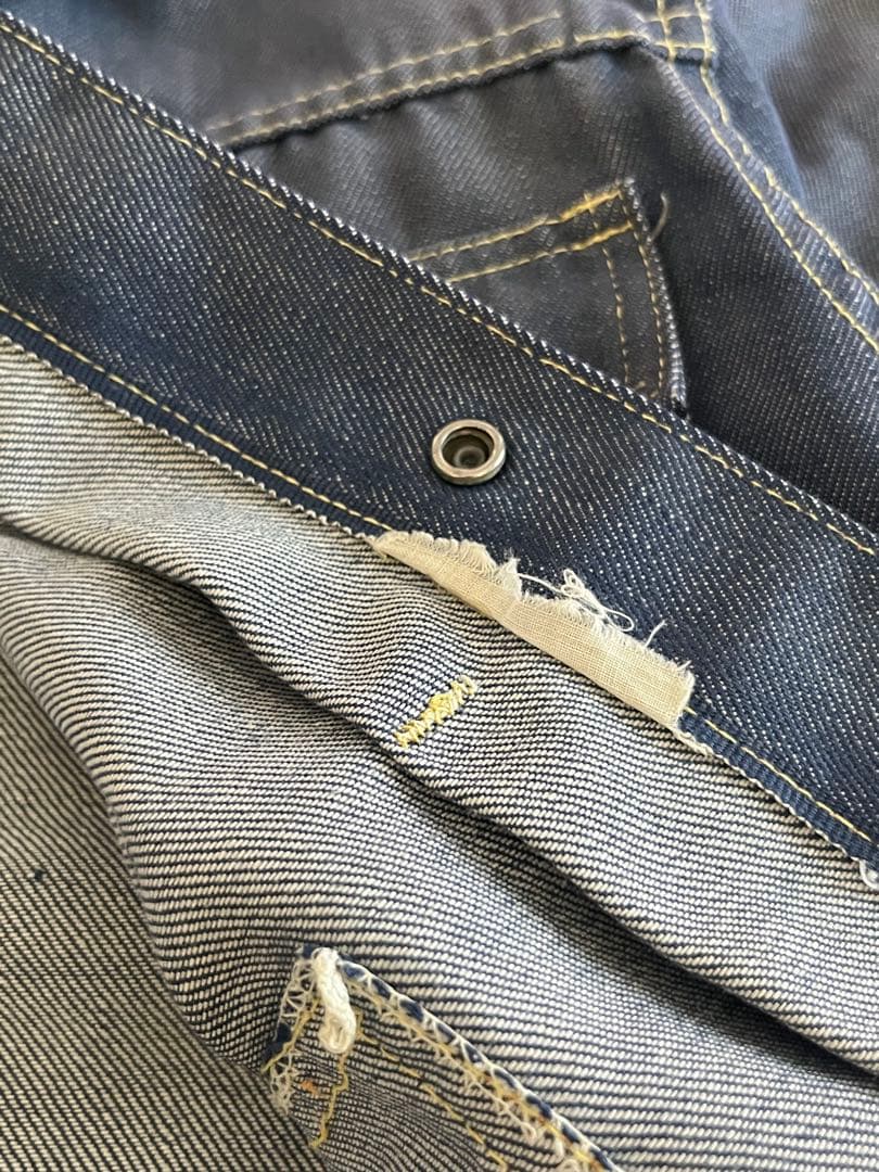 60s〜 RANCH CRAFT DENIM ジャケット 2nd vat dye