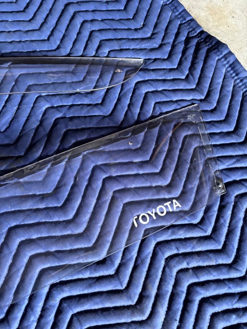 TOYOTA ランドクルーザー80 ウインドウバイザー　ドアバイザー