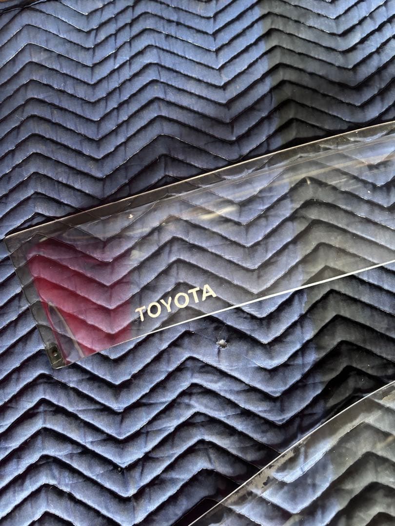 TOYOTA ランドクルーザー80 ウインドウバイザー　ドアバイザー