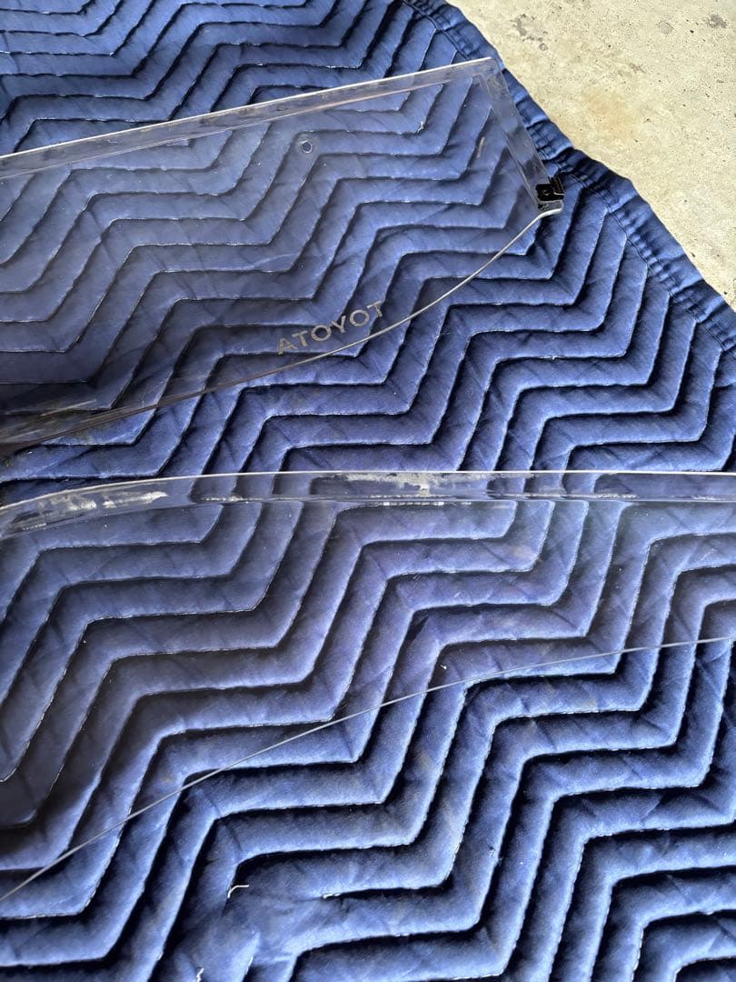 TOYOTA ランドクルーザー80 ウインドウバイザー　ドアバイザー