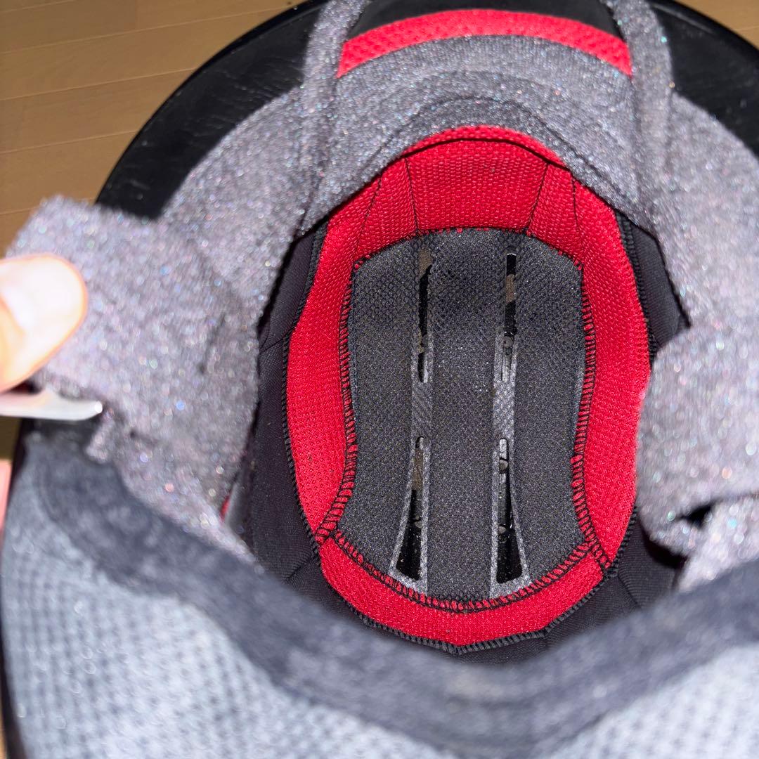 SHOEI フルフェイスヘルメット ホワイト/ブラック/レッド　サイズＭ