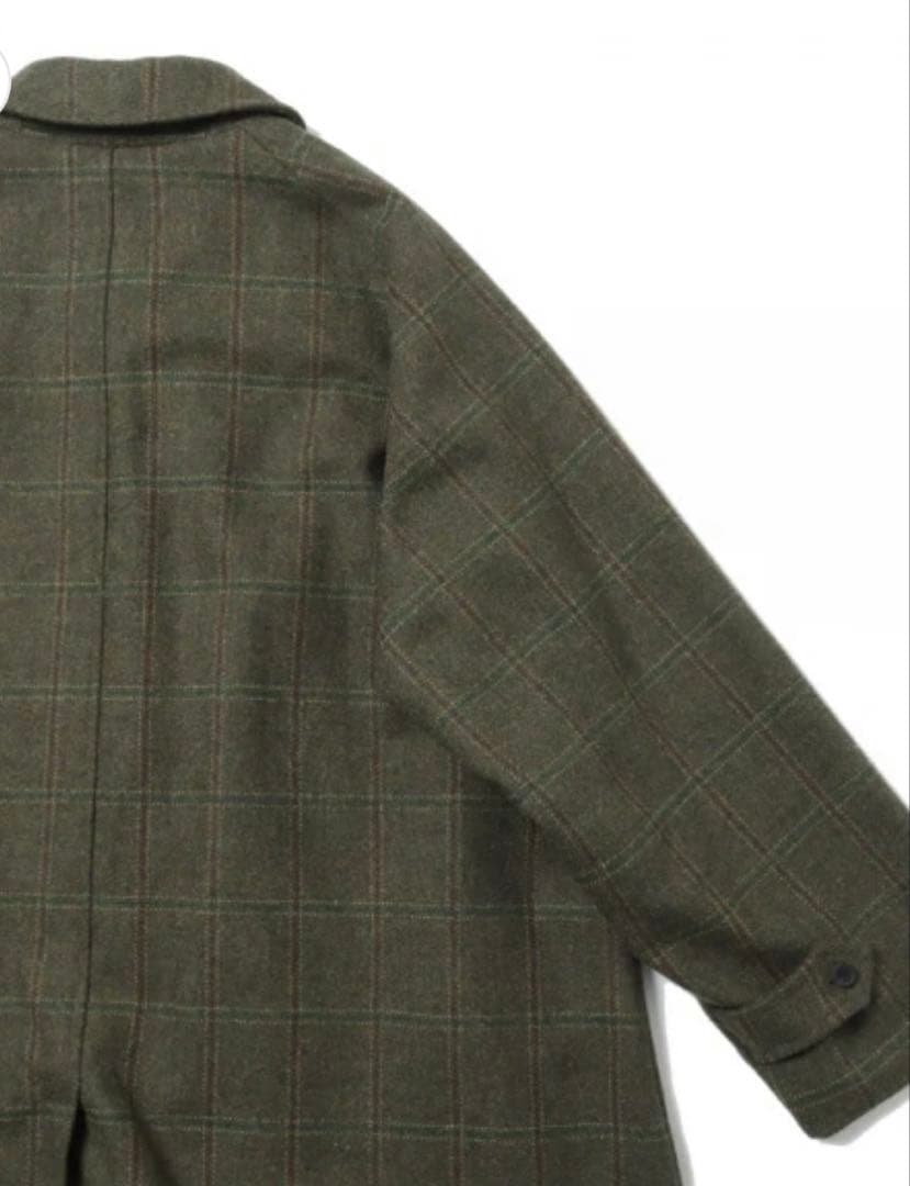 A.PRESSE アプレッセ22FW Tweed Balmacaan Coat