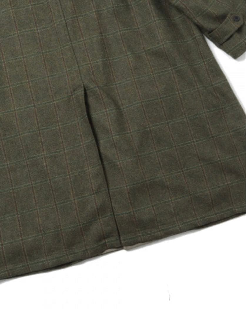 A.PRESSE アプレッセ22FW Tweed Balmacaan Coat