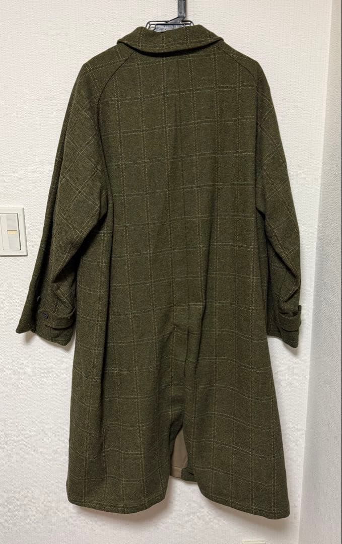 A.PRESSE アプレッセ22FW Tweed Balmacaan Coat