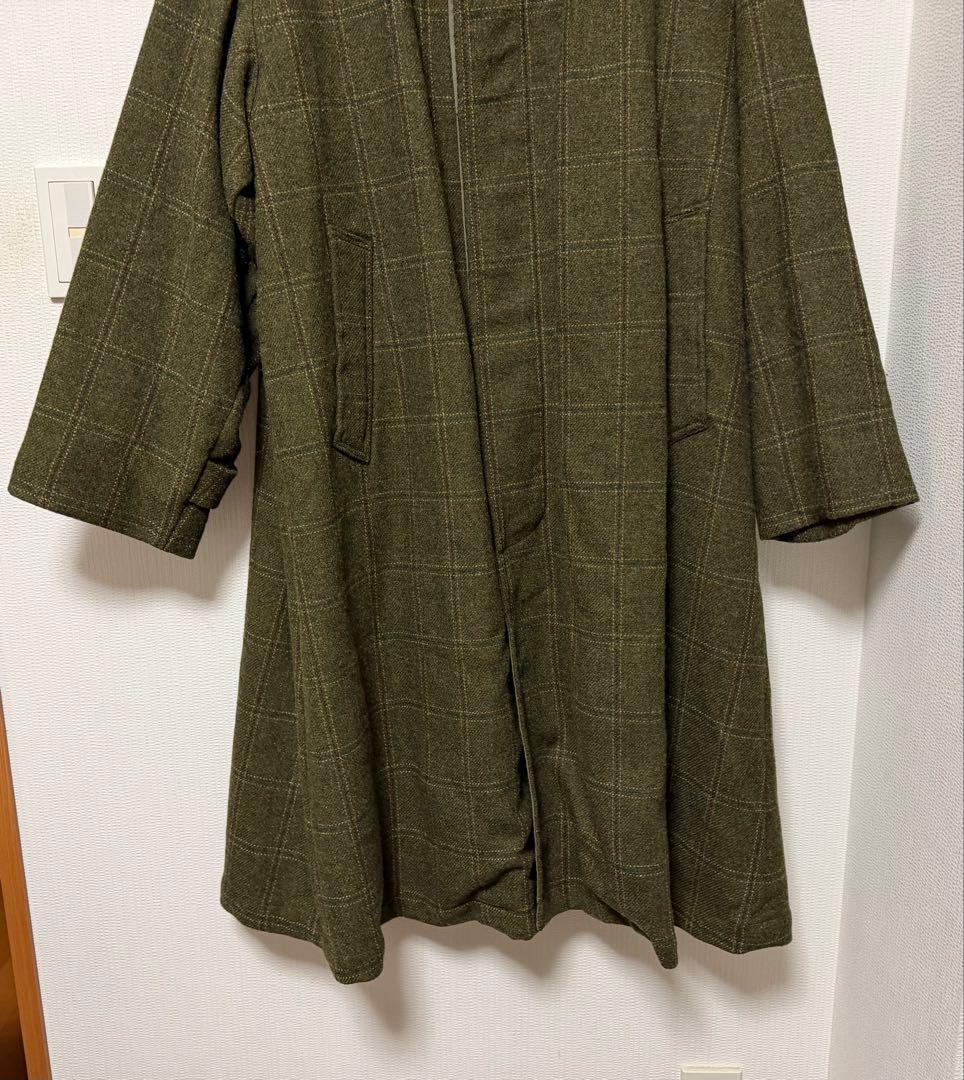 A.PRESSE アプレッセ22FW Tweed Balmacaan Coat